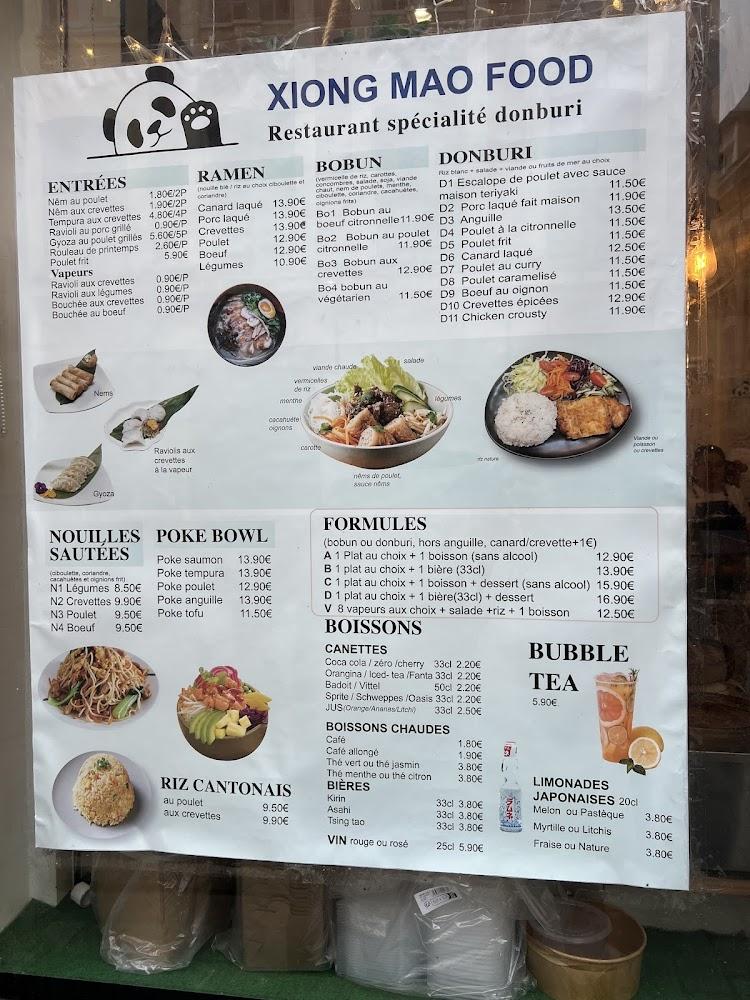 Xiong Mao EATS - Menu Image 2