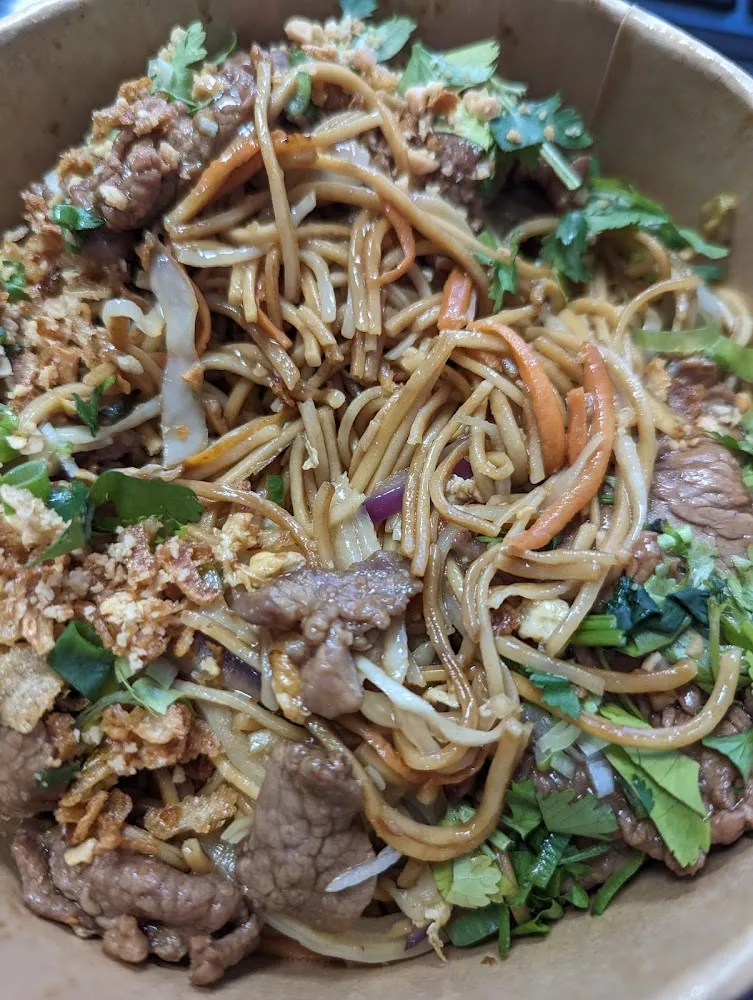 Nouilles Sautées Au Boeuf